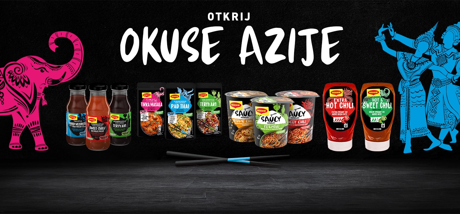 Uživajte u azijskoj kuhinji uz MAGGI brend